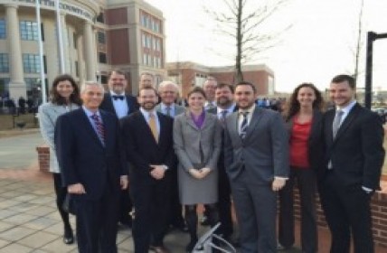 Outside Courthouse